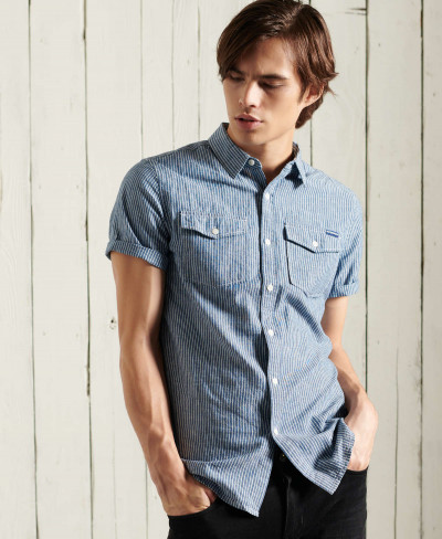 S/S DENIM LOOM SHIRT