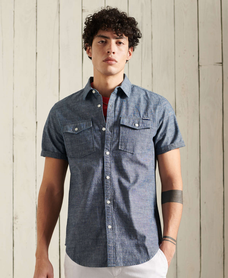 S/S DENIM LOOM SHIRT