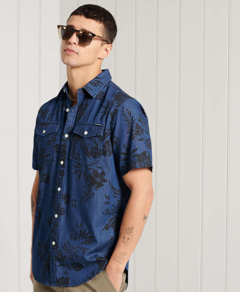 S/S DENIM LOOM SHIRT
