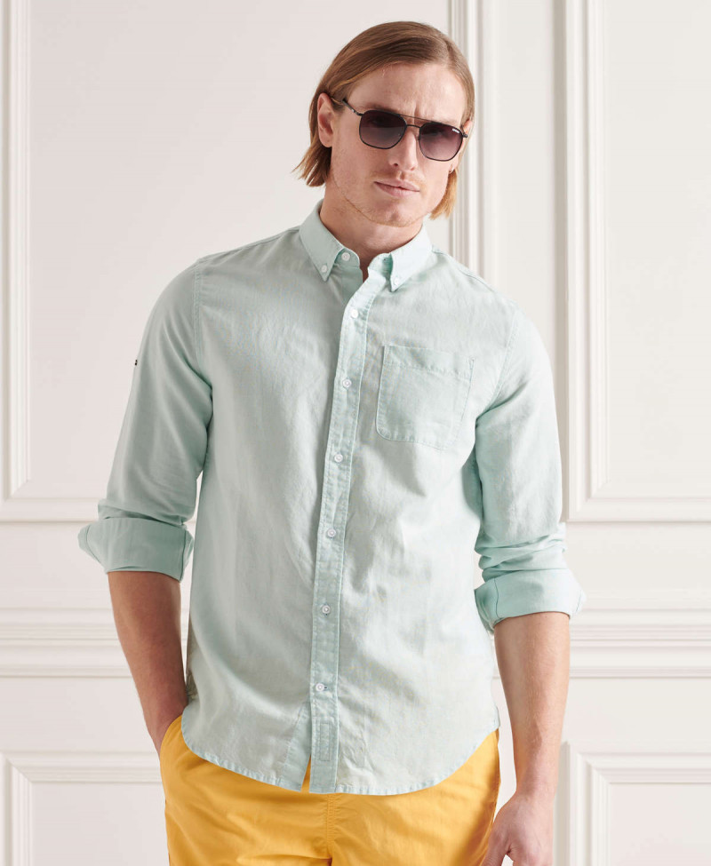 LINEN COTTON LS SHIRT
