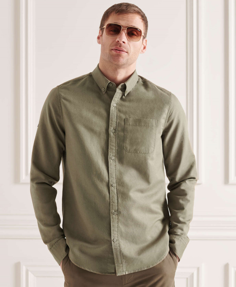 LINEN COTTON LS SHIRT