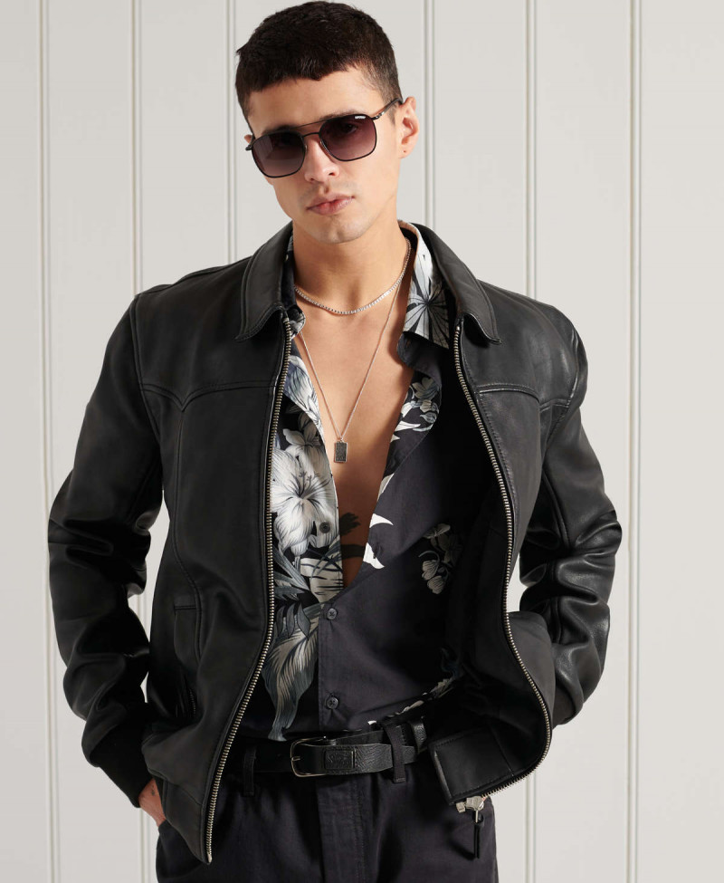 Leather Indie Club Jacket