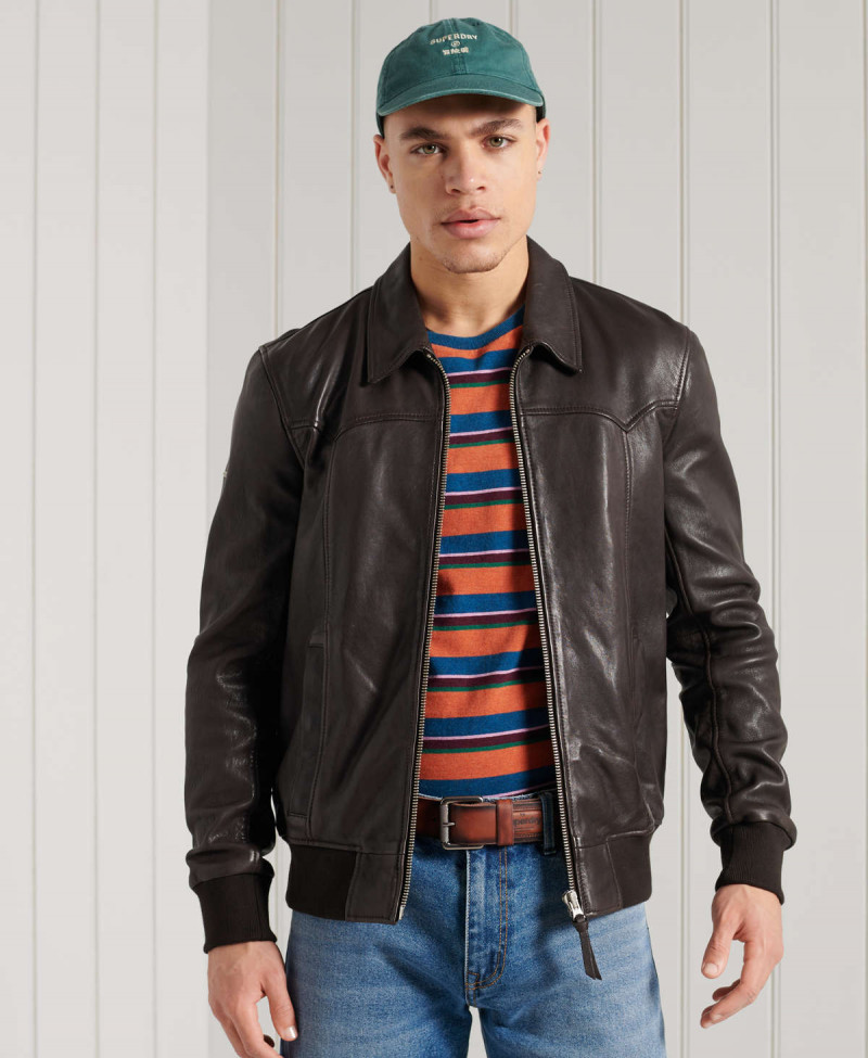 Leather Indie Club Jacket