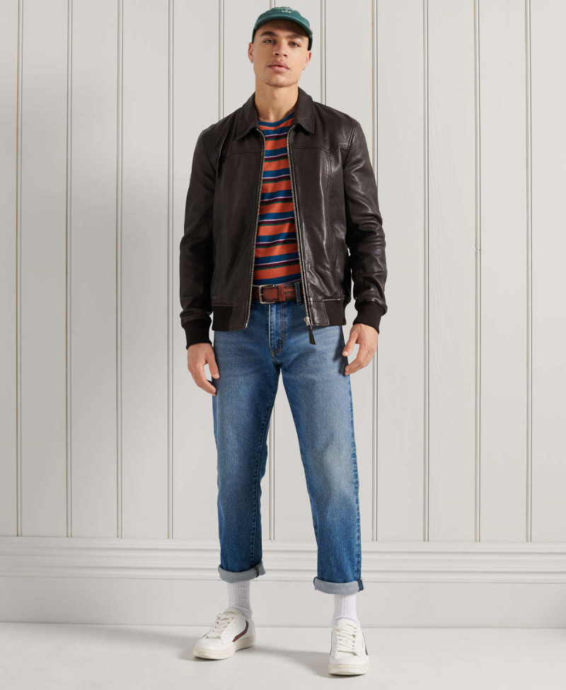 Leather Indie Club Jacket