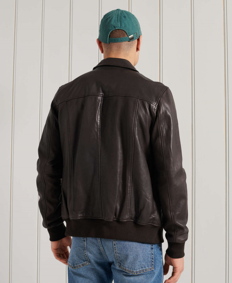 Leather Indie Club Jacket
