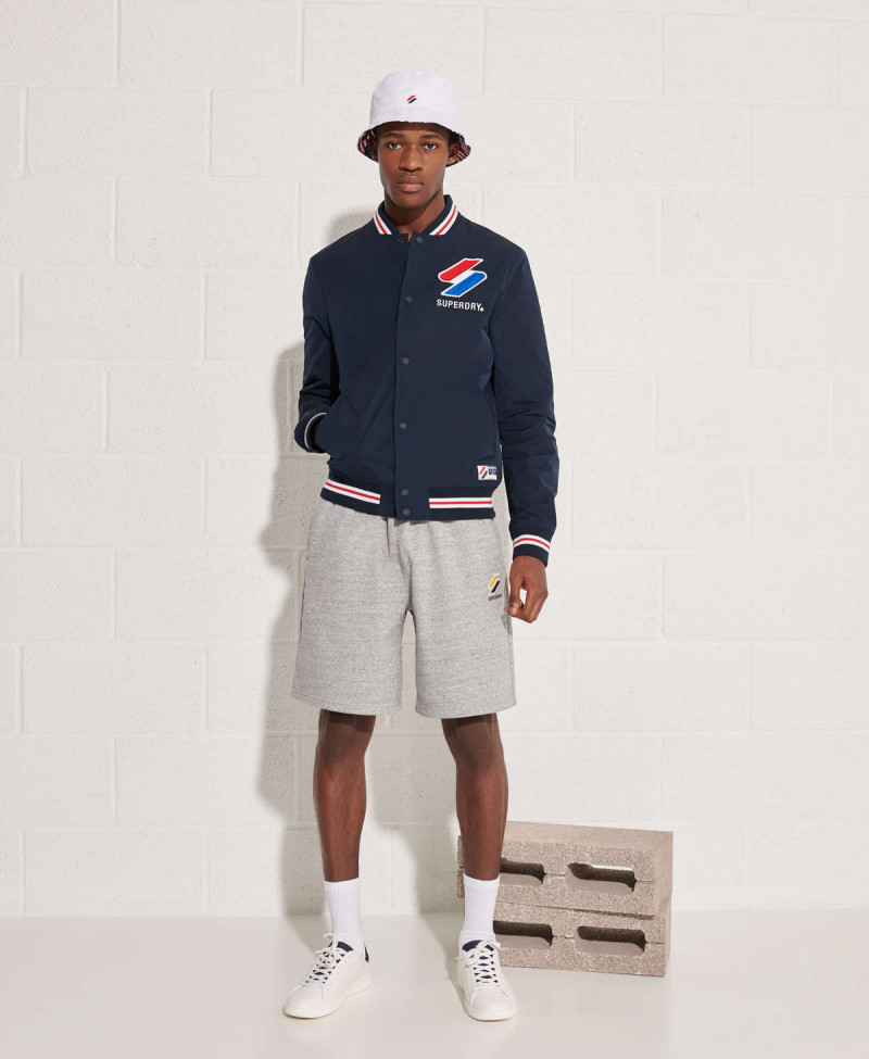 NYLON VARSITY JACKET