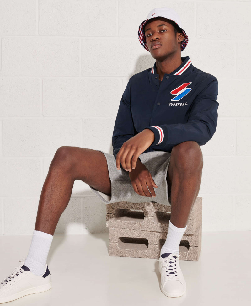 NYLON VARSITY JACKET