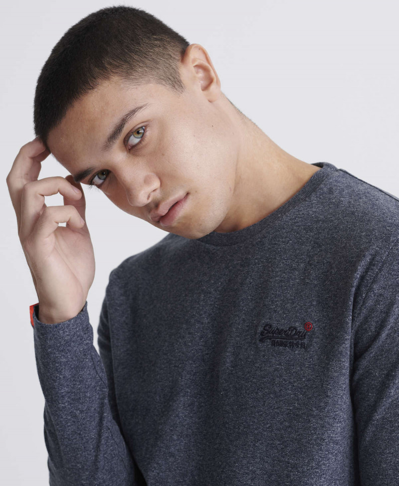 OL VINTAGE EMB LS TOP