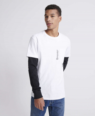 SURPLUS GOODS DOUBLE LS TOP - Optic