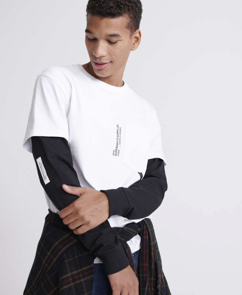 SURPLUS GOODS DOUBLE LS TOP