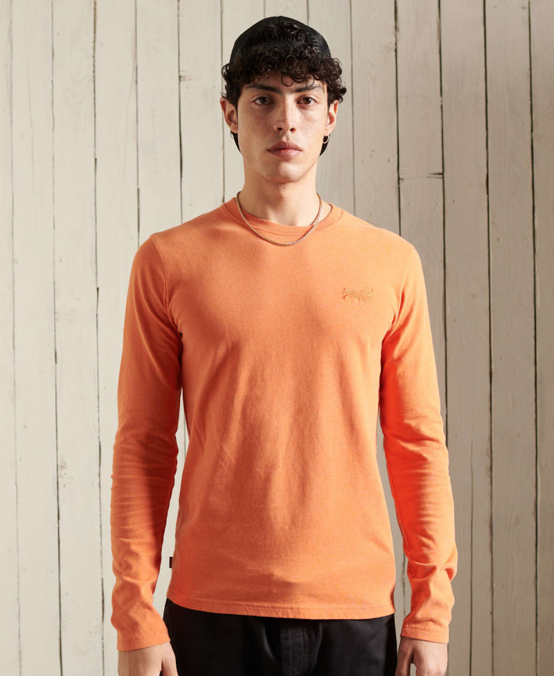 OL VINTAGE EMB LS TOP