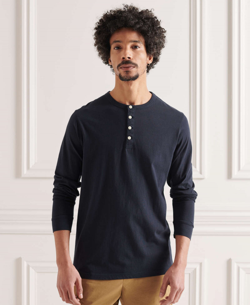 LIGHTWEIGHT ESSNTIAL LS HENLEY