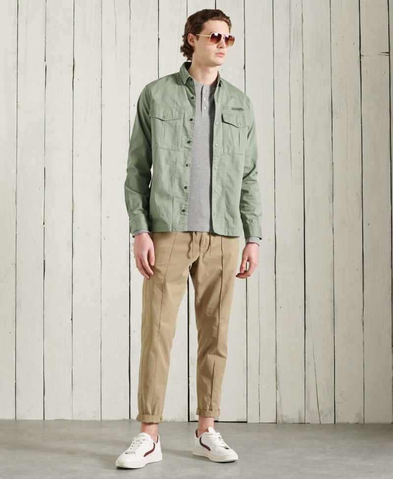 LS WAFFLE GRANDAD TOP