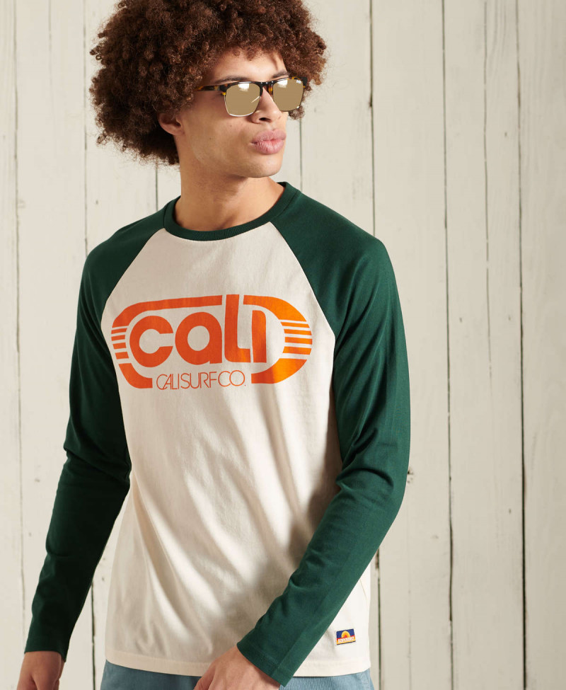 CALI SURF LS BASEBALL TOP