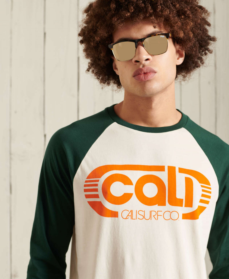 CALI SURF LS BASEBALL TOP