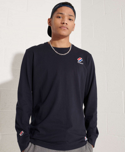 SPORTSTYLE ESSENTIAL LS TOP - Deep Navy