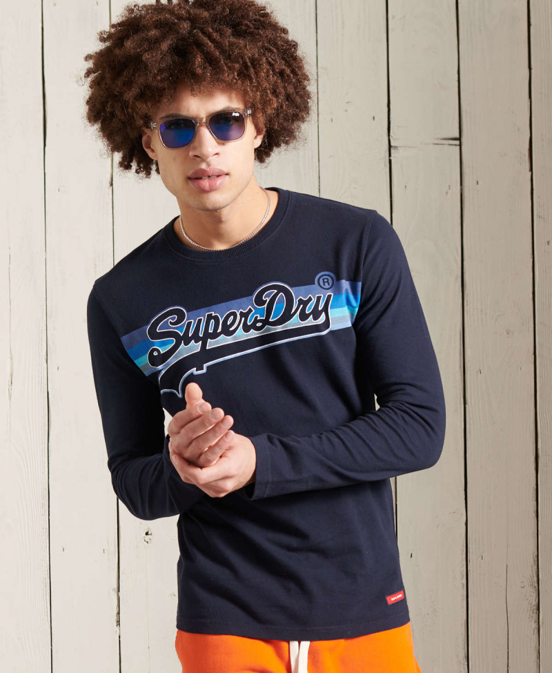 VL CALI STRIPE LS TOP