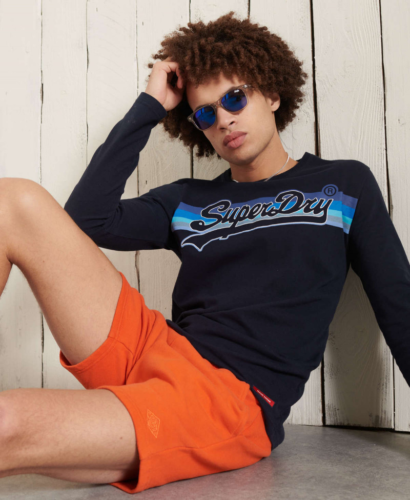 VL CALI STRIPE LS TOP