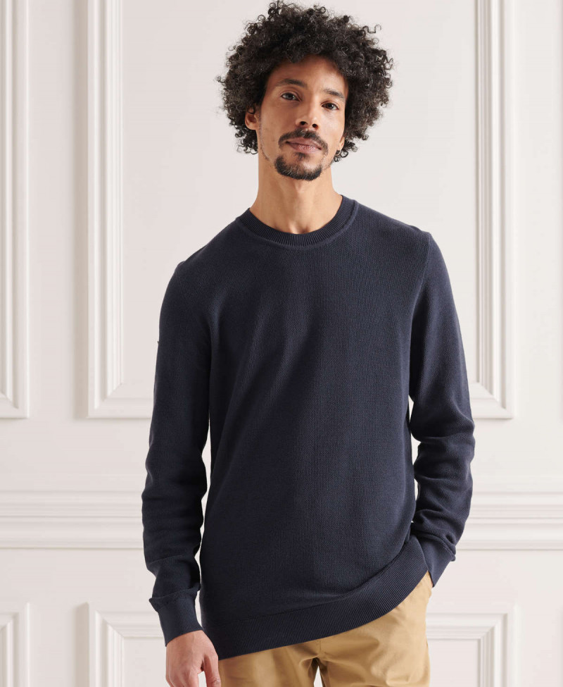 COTTON TEXTURED KNIT