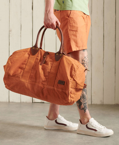 MILITARY DUFFLE BAG - Toasted Orange