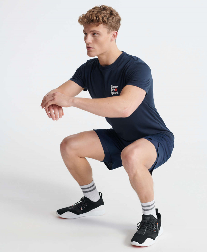 CORE SPORT SMALL LOGO TEE