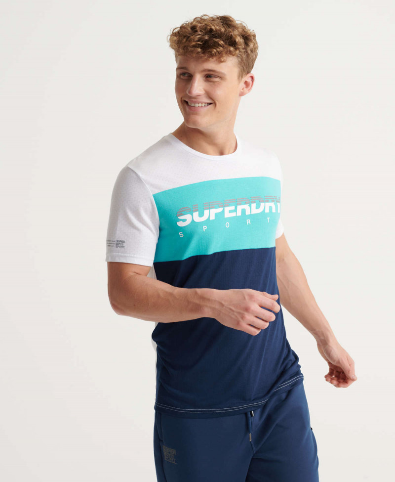 TRAINING GRAPHIC BLOCK TEE