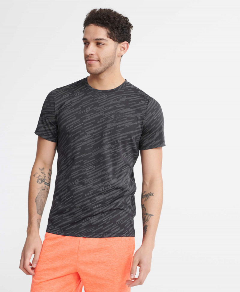 TRAINING LIGHTWEIGHT REFL TEE