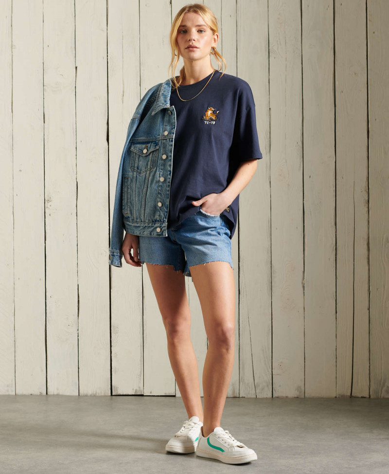 MILITARY NARRATIVE BOXY TEE