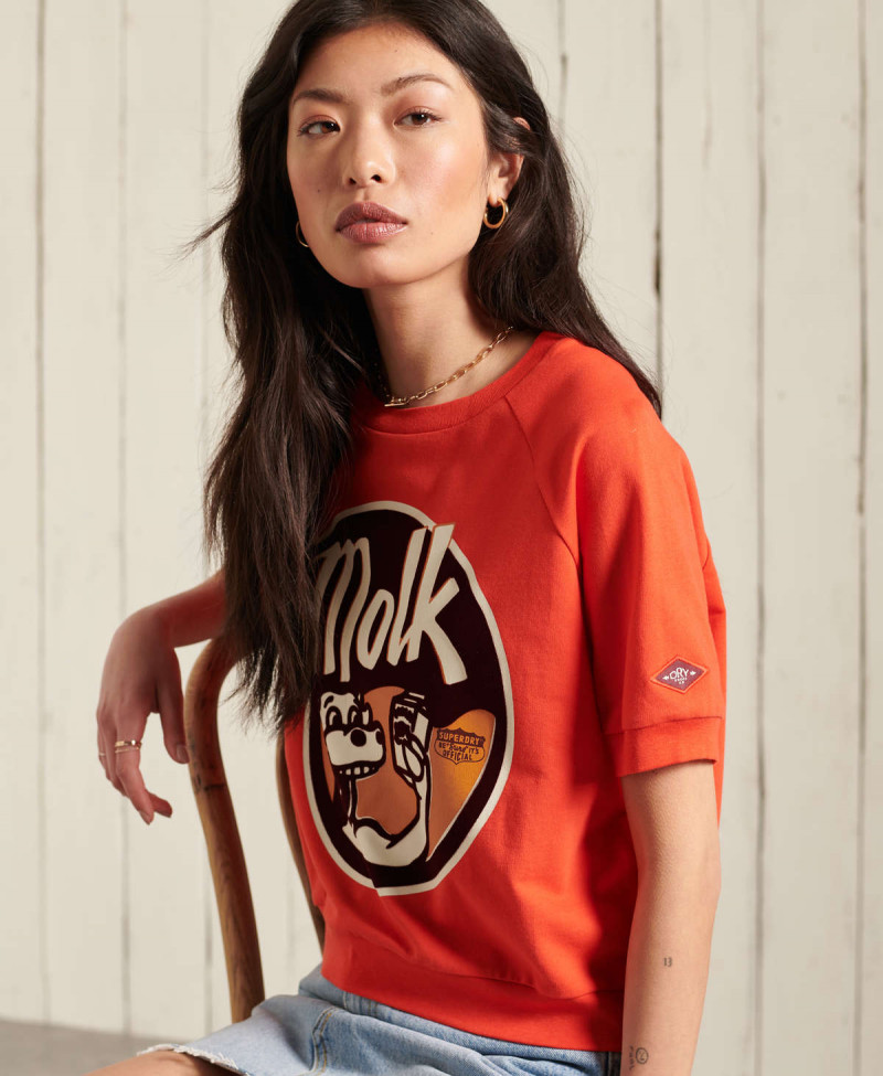 WORKWEAR CROPPED SWEAT CREW