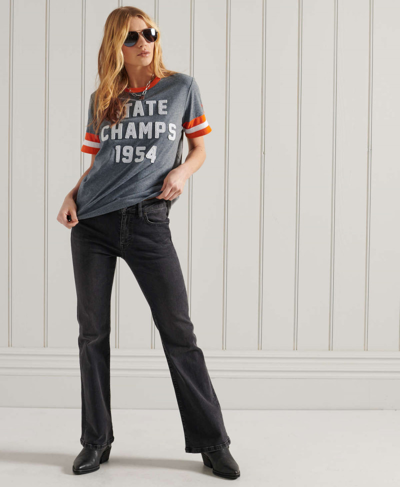 COLLEGIATE COLOUR BLOCK TEE