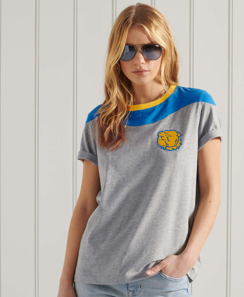 COLLEGIATE COLOUR BLOCK TEE