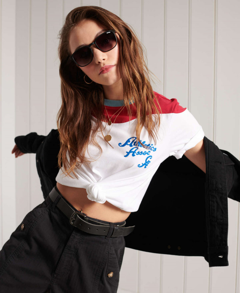 COLLEGIATE COLOUR BLOCK TEE