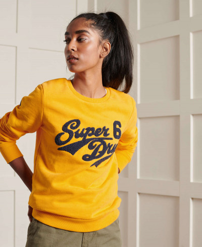 COLLEGE CHENILLE CREW 190320 - Utah Gold