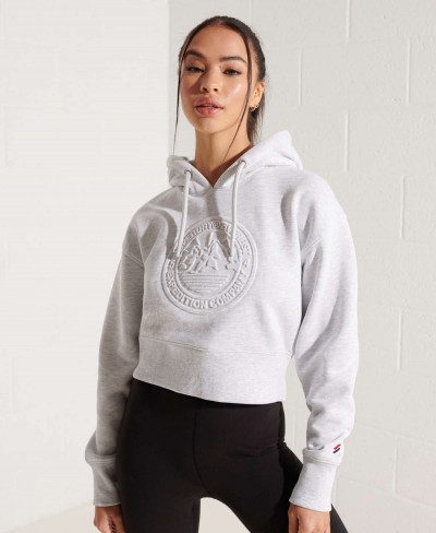 EXPEDITION EMBOSS BOXY HOOD