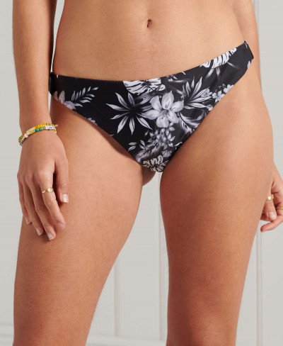 SURF BIKINI BRIEF - Black Hawaiian