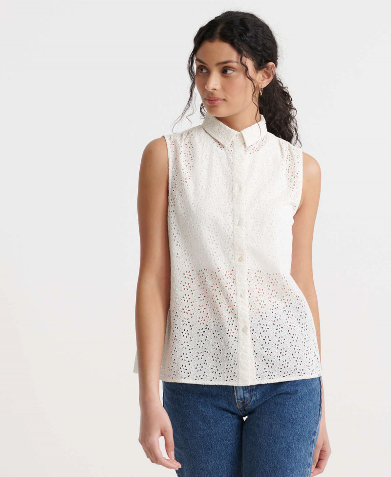 TILLY BRODERIE SHIRT