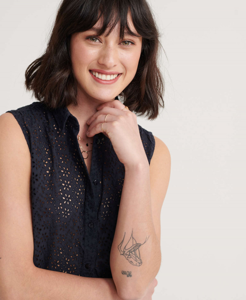 TILLY BRODERIE SHIRT