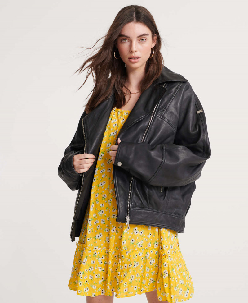 EDIT HYBRID LEATHER BIKER