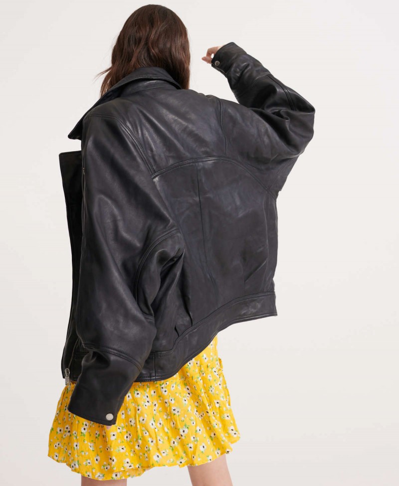 EDIT HYBRID LEATHER BIKER