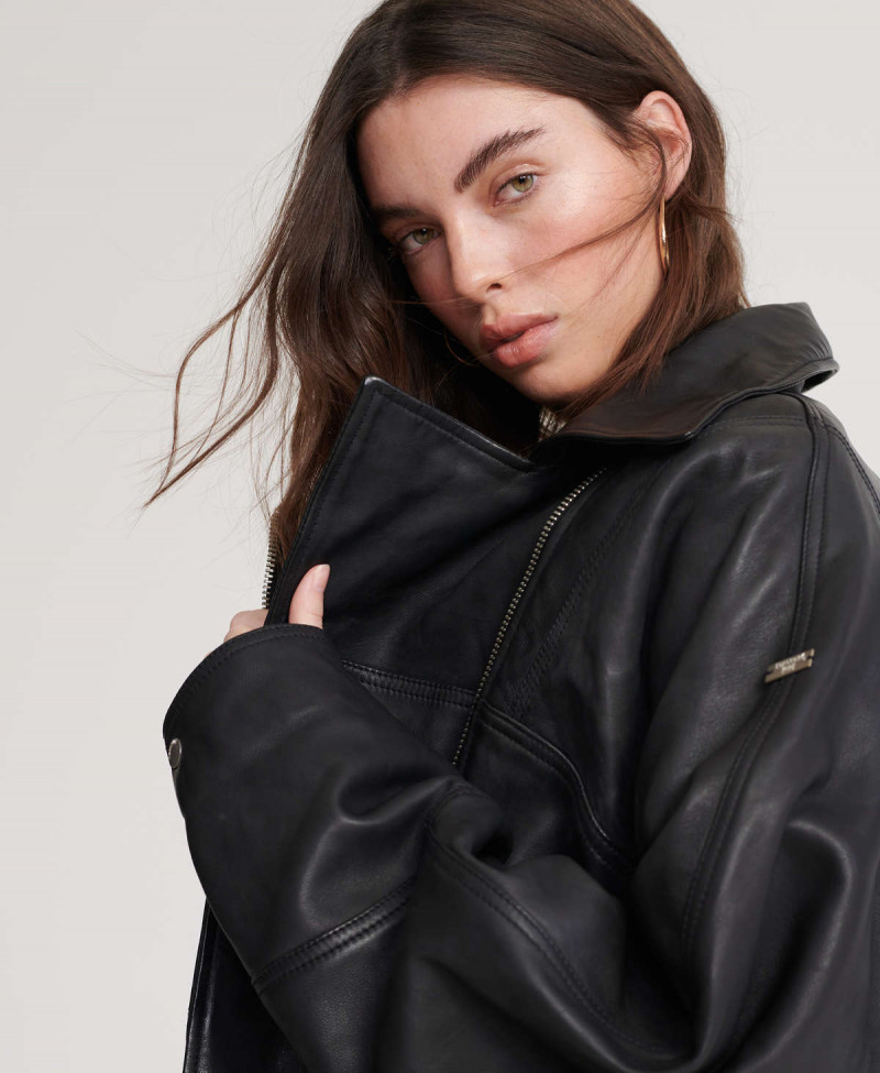 EDIT HYBRID LEATHER BIKER