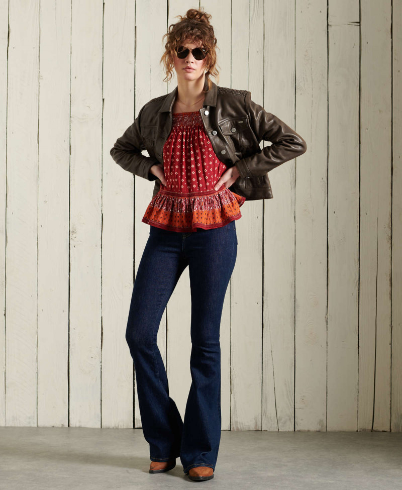 Leather Stateside Trucker