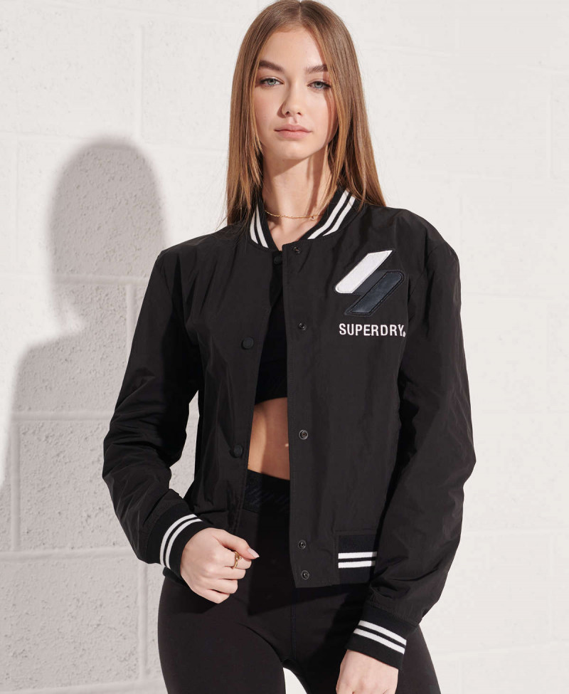 NYLON VARSITY JACKET