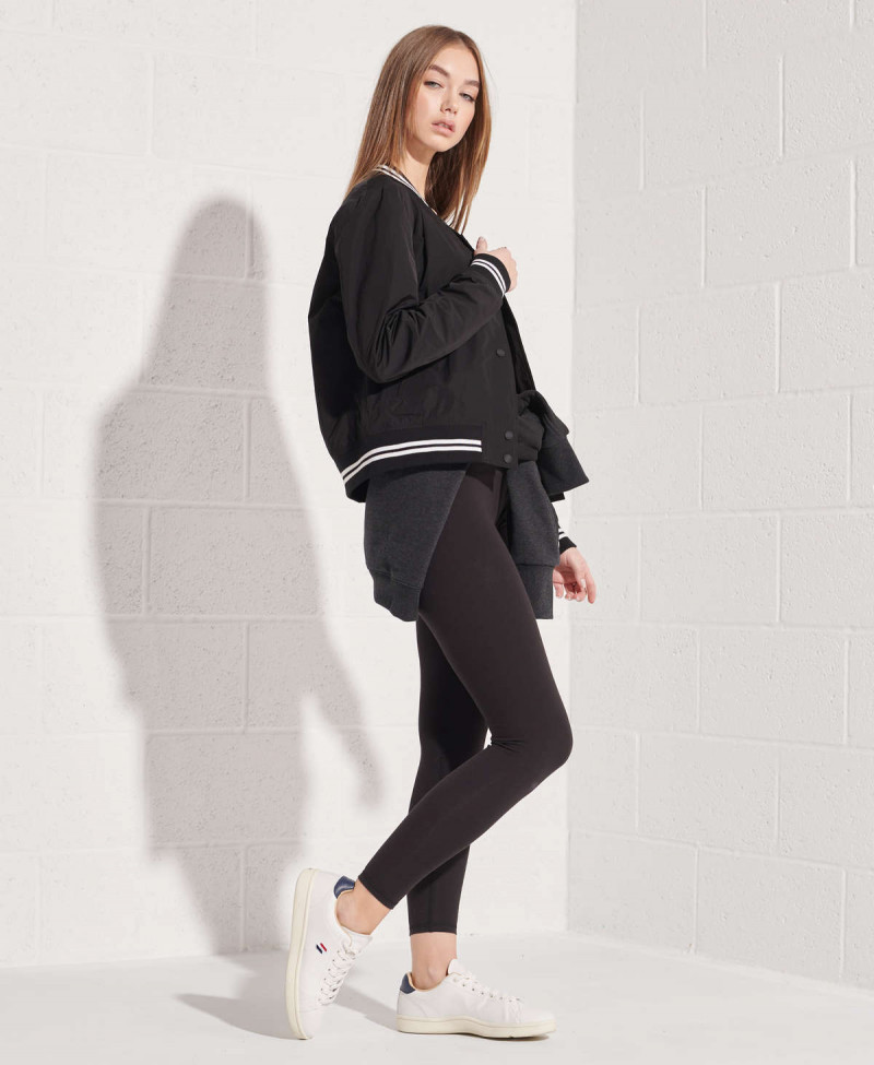 NYLON VARSITY JACKET