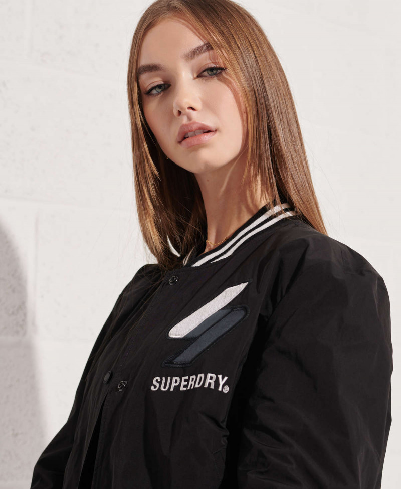 NYLON VARSITY JACKET