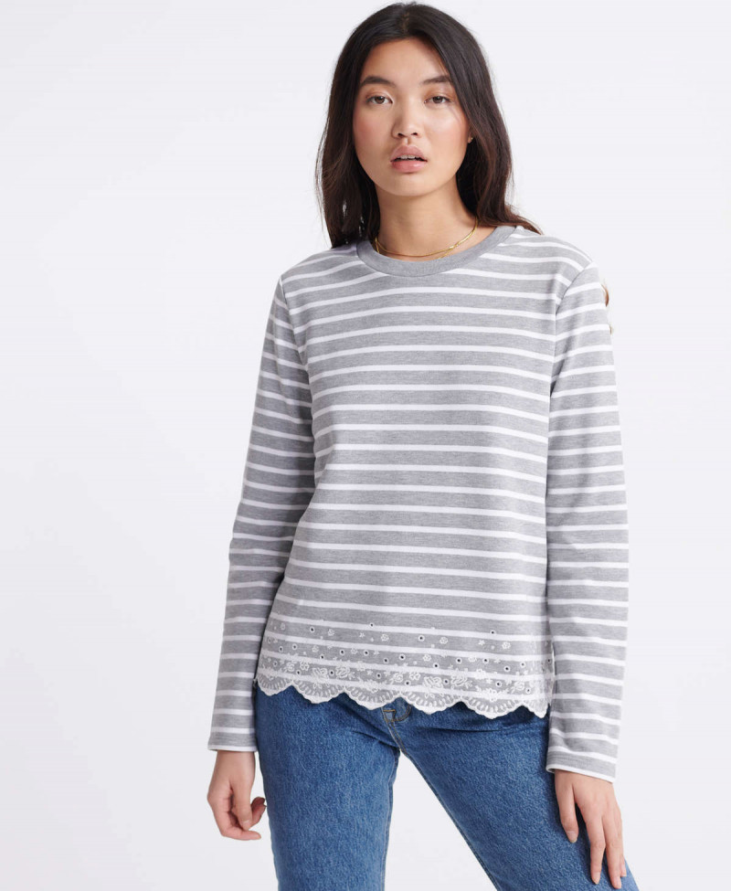 SUMMER SCHIFFLI LS TOP