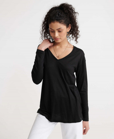 EDIT PREMIUM LS TOP - Black