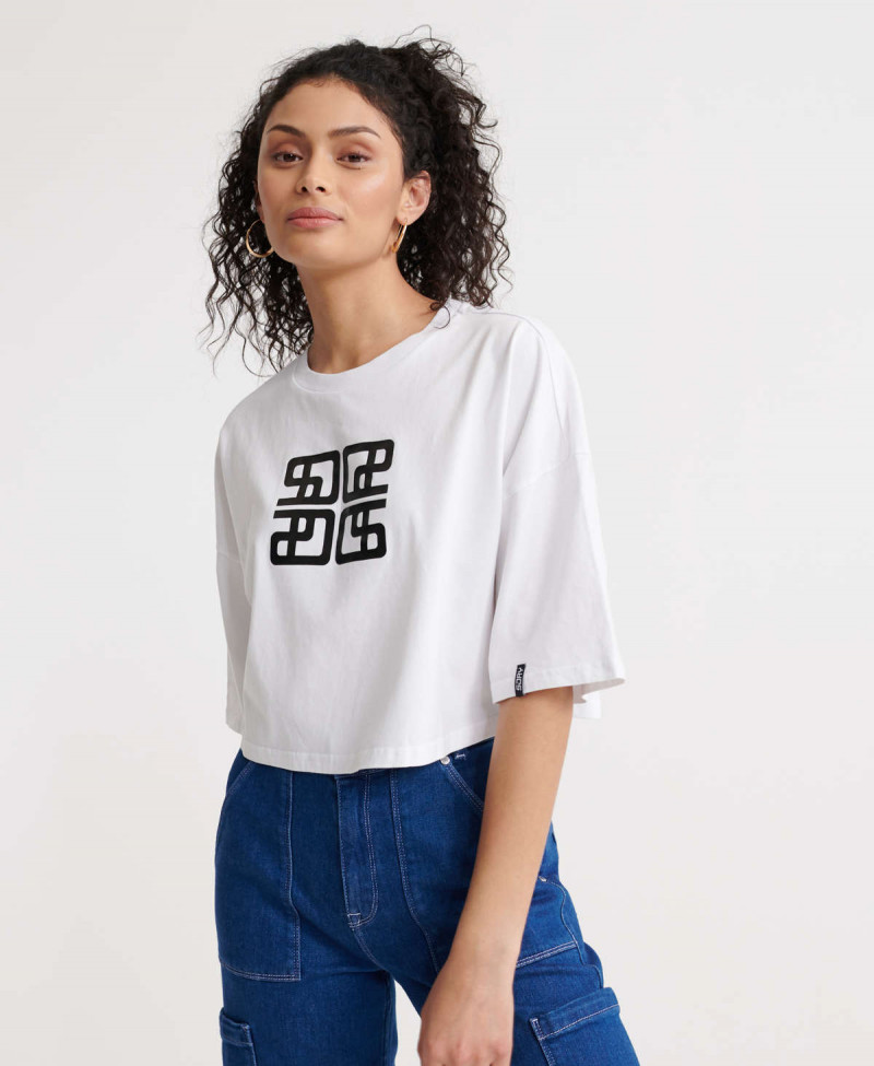 CITY OVERSIZED CROP TEE