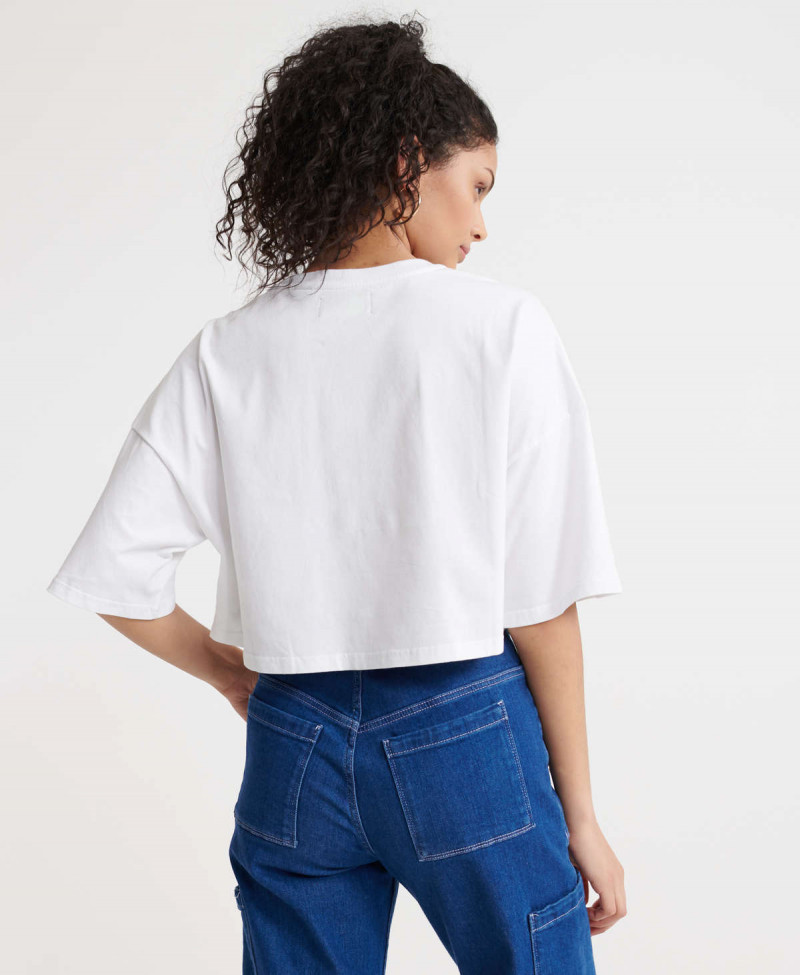 CITY OVERSIZED CROP TEE