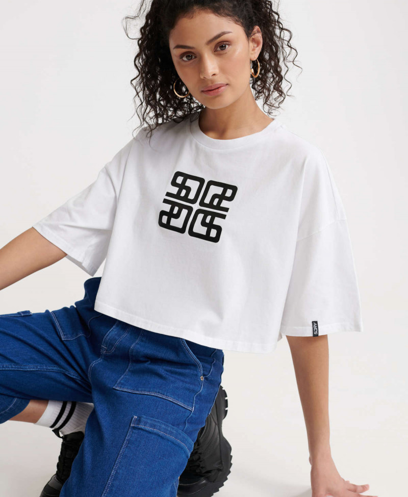 CITY OVERSIZED CROP TEE