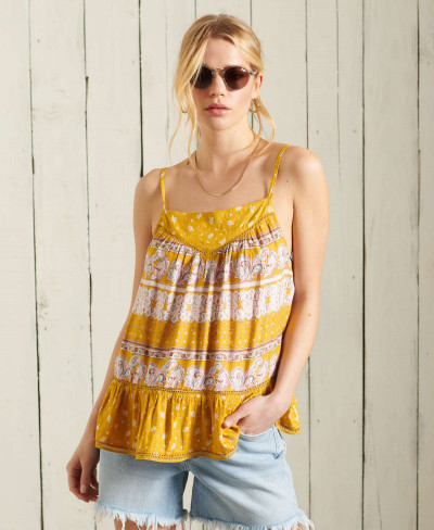 AMEERA CAMI TOP - Ochre